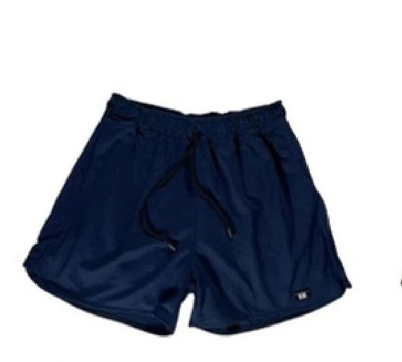 Navy Mesh Shorts in Navy Blue