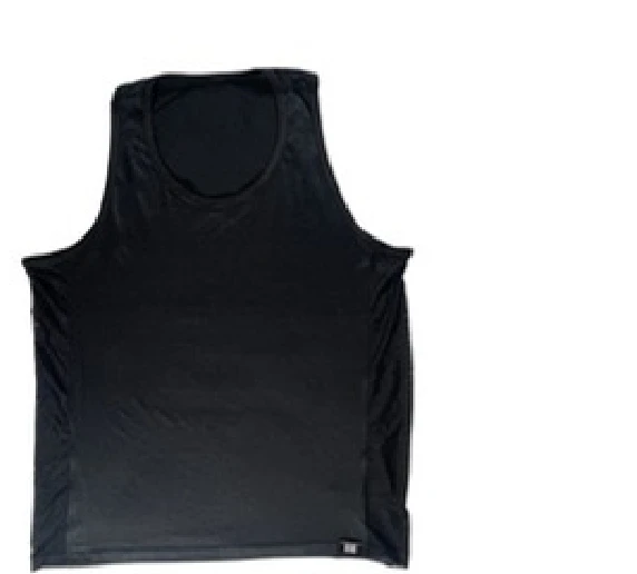 Blackout Mesh Tank in Black