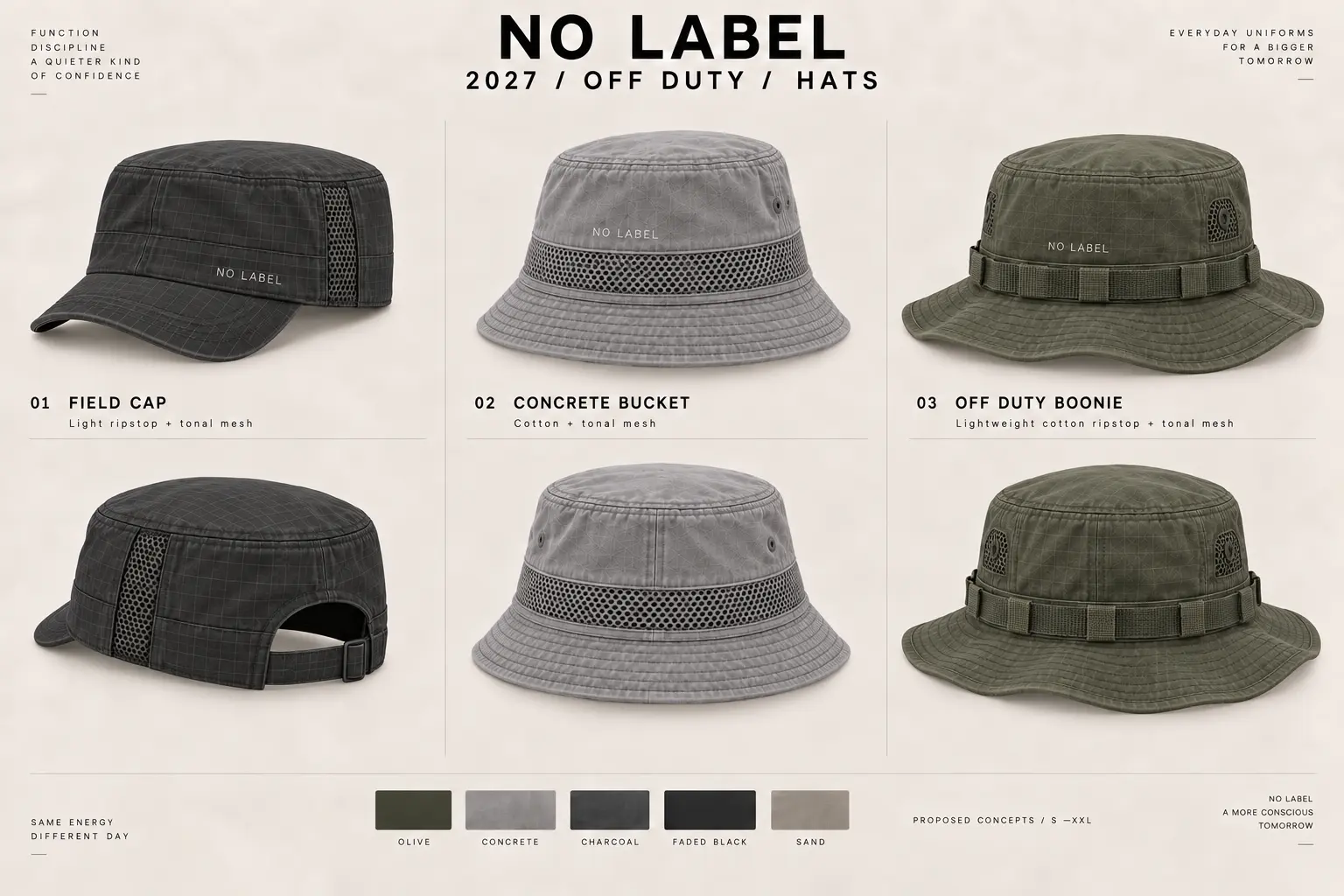 Field Cap — Front